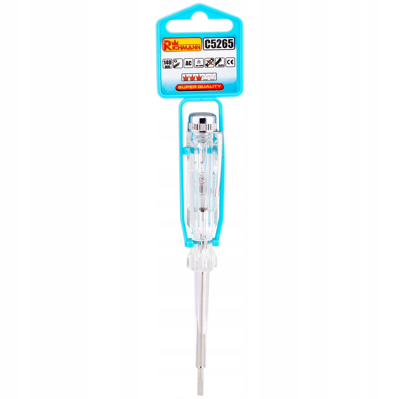 CORONA PRÓBNIK NAPIĘCIA 140MM WSKAŹNIK ŚWIET C5265 Rodzaj próbnik