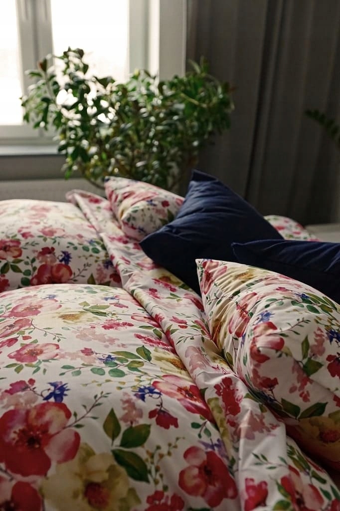 Poszewki na poduszki KWIATY JABŁONI - 2x 40x40 cm Marka Miluli