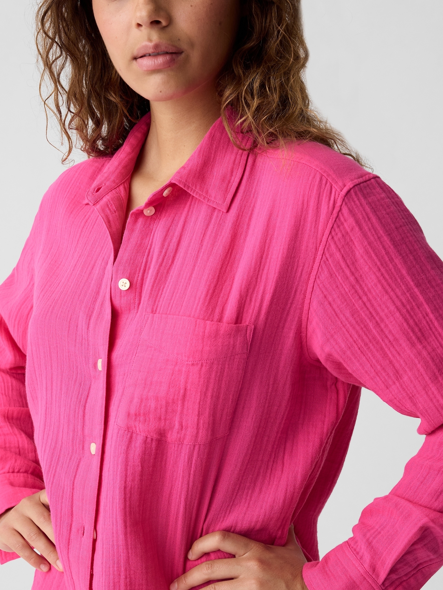 Gap Mušelínová košile oversize