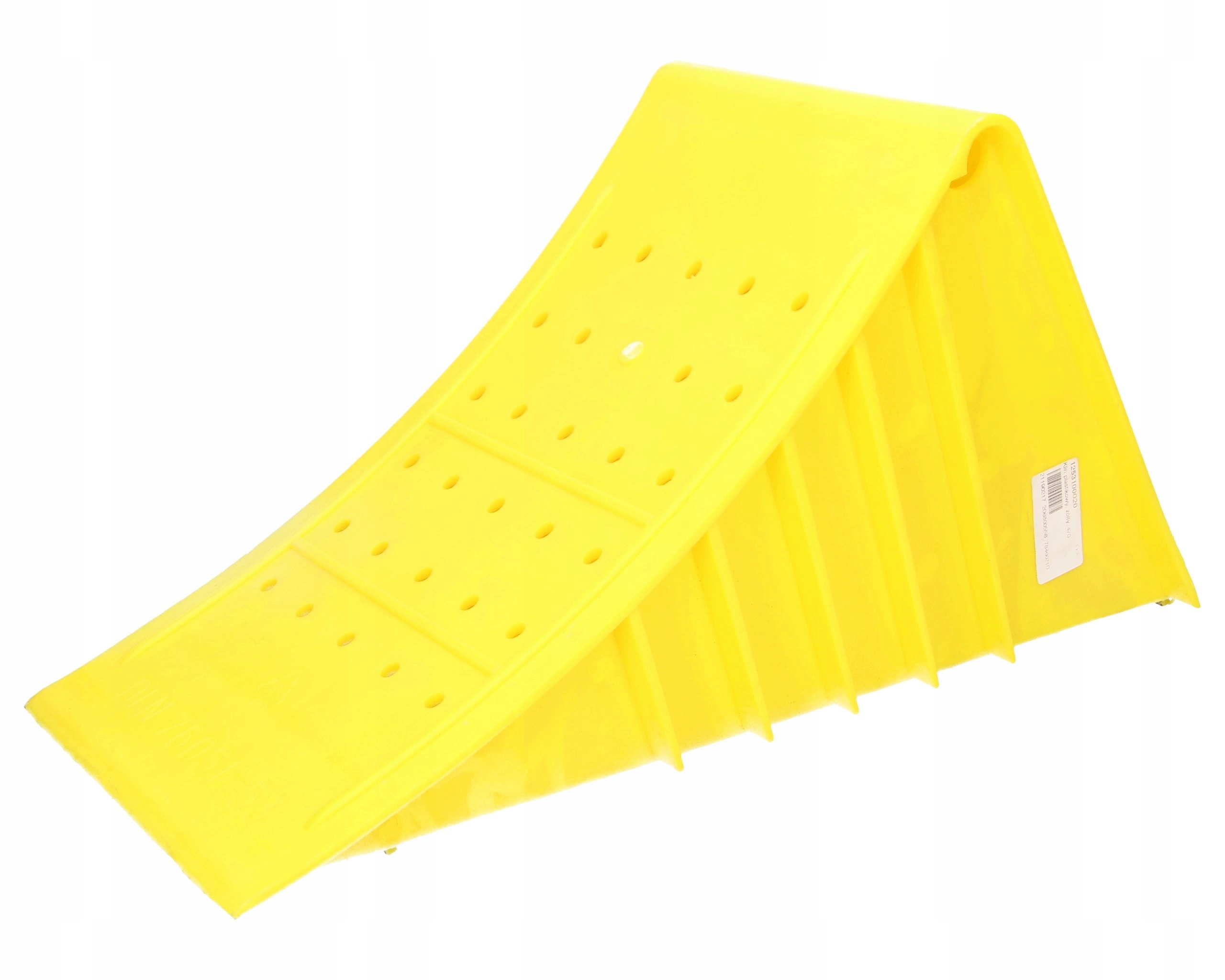 Plastový klín přívěsu žlutý 470x200x158 mm