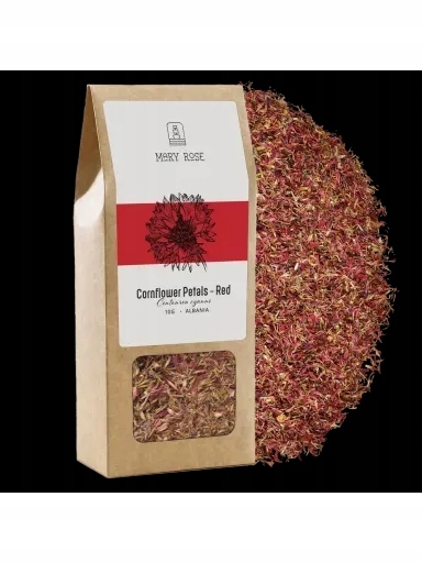 Levně 3 X Mary Rose – Chrpa Modrá Červený 10 g – květ blahovičníku (okvětní lístky)