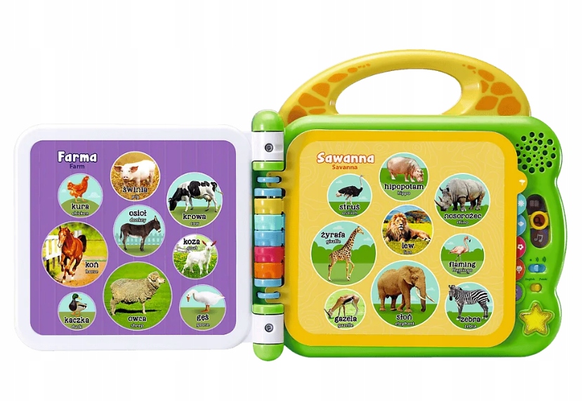 Wielki słownik zwierząt VTech MÓWI PO POLSKU Kod producenta 6095