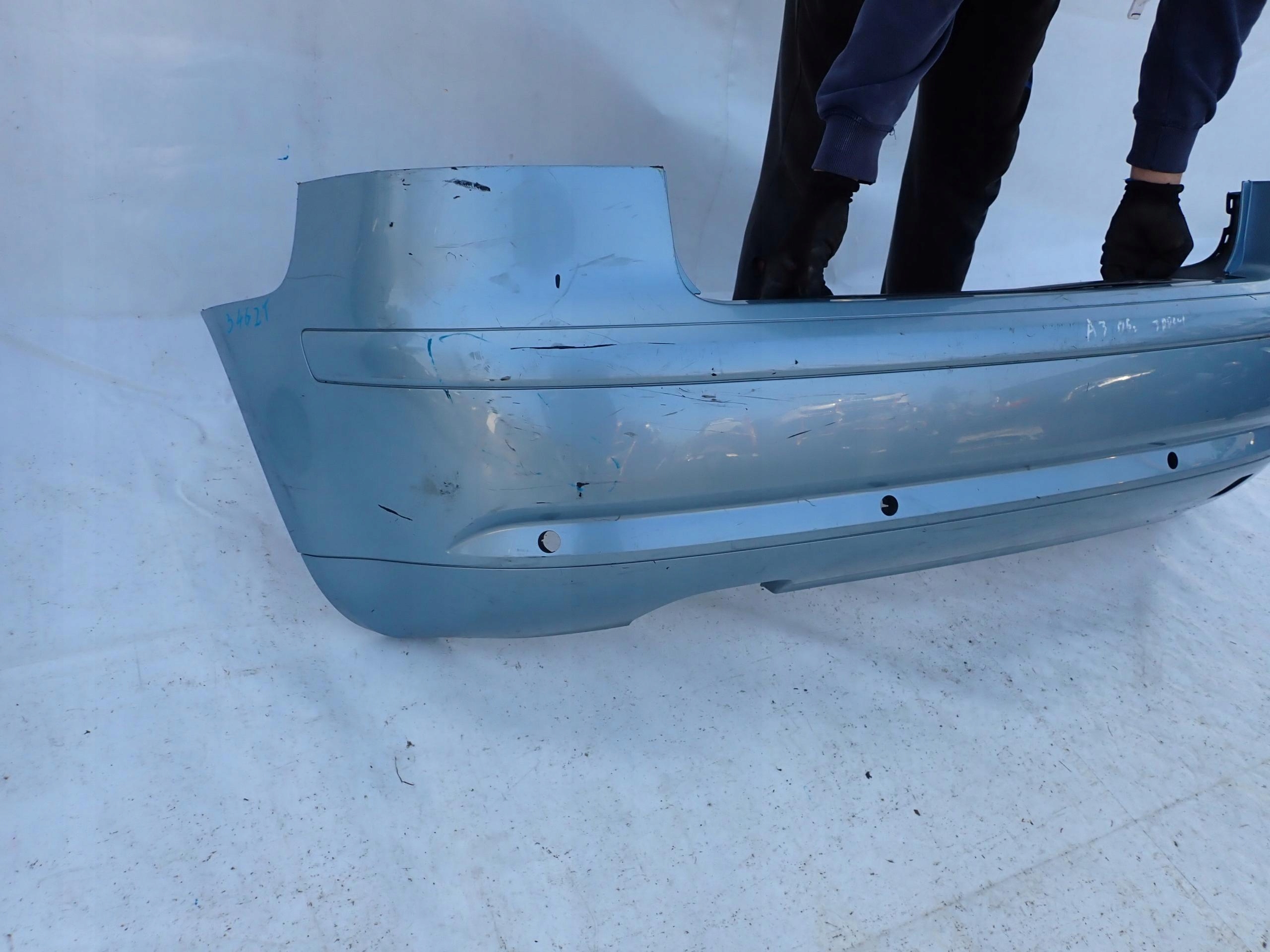 AUDI A3 II 2 8P 3D 03-08 bumper rear part rear PDC