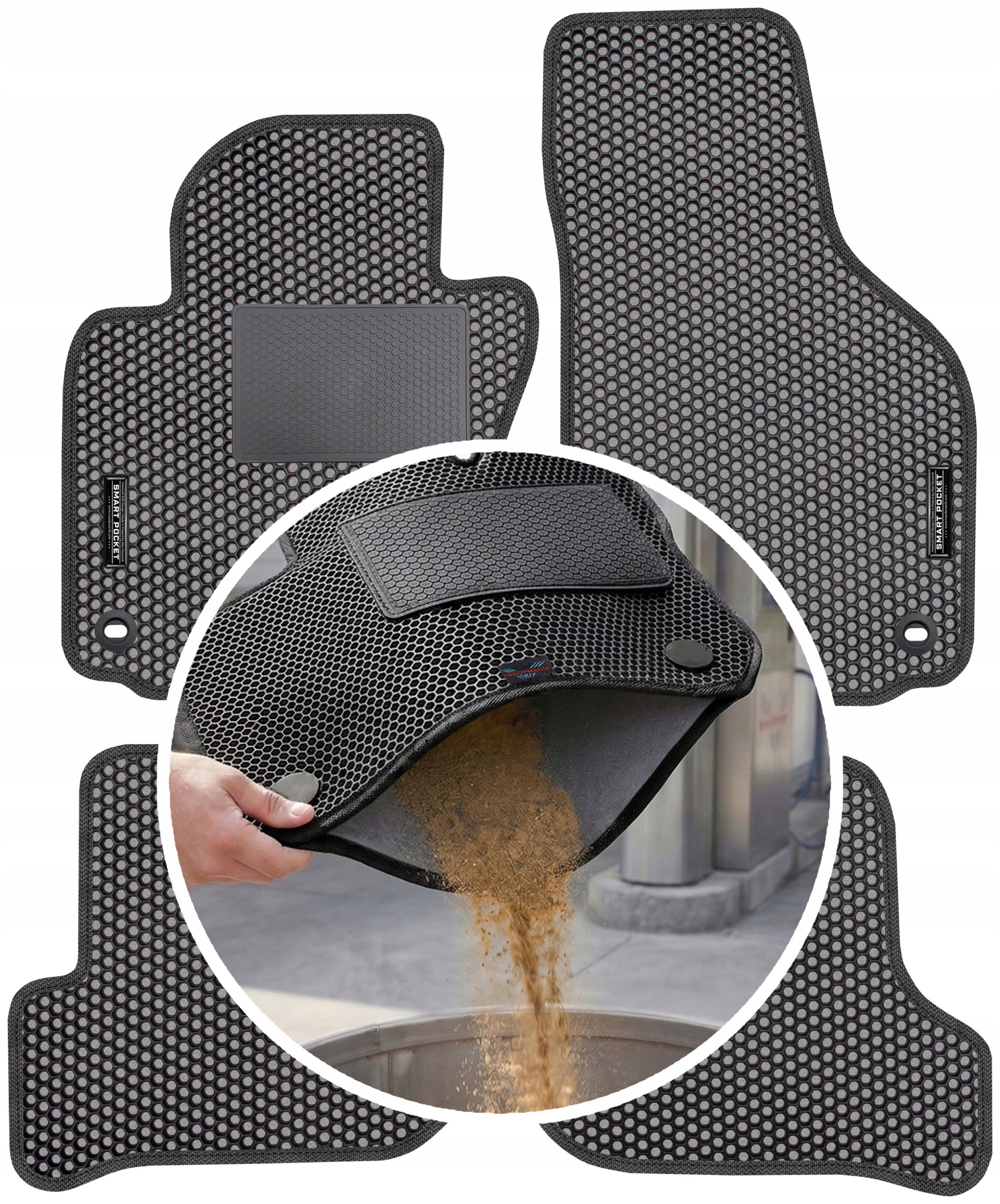 Vw Golf V 2003-2009 Koberce Eva Smart Pocket