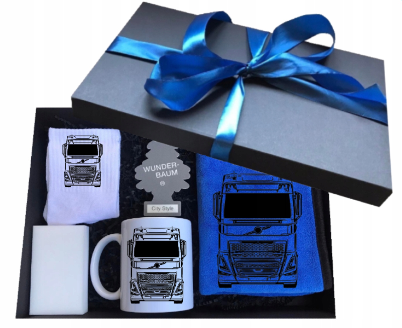 Automobilová sada dárek hrnek Pro Tirowca pro řidiče auta Volvo