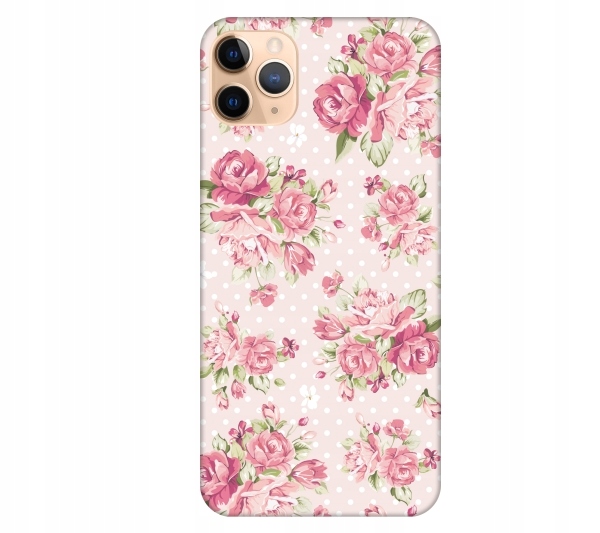

Etui pokrowiec do iPhone 11 Pro Max Floral kwiaty