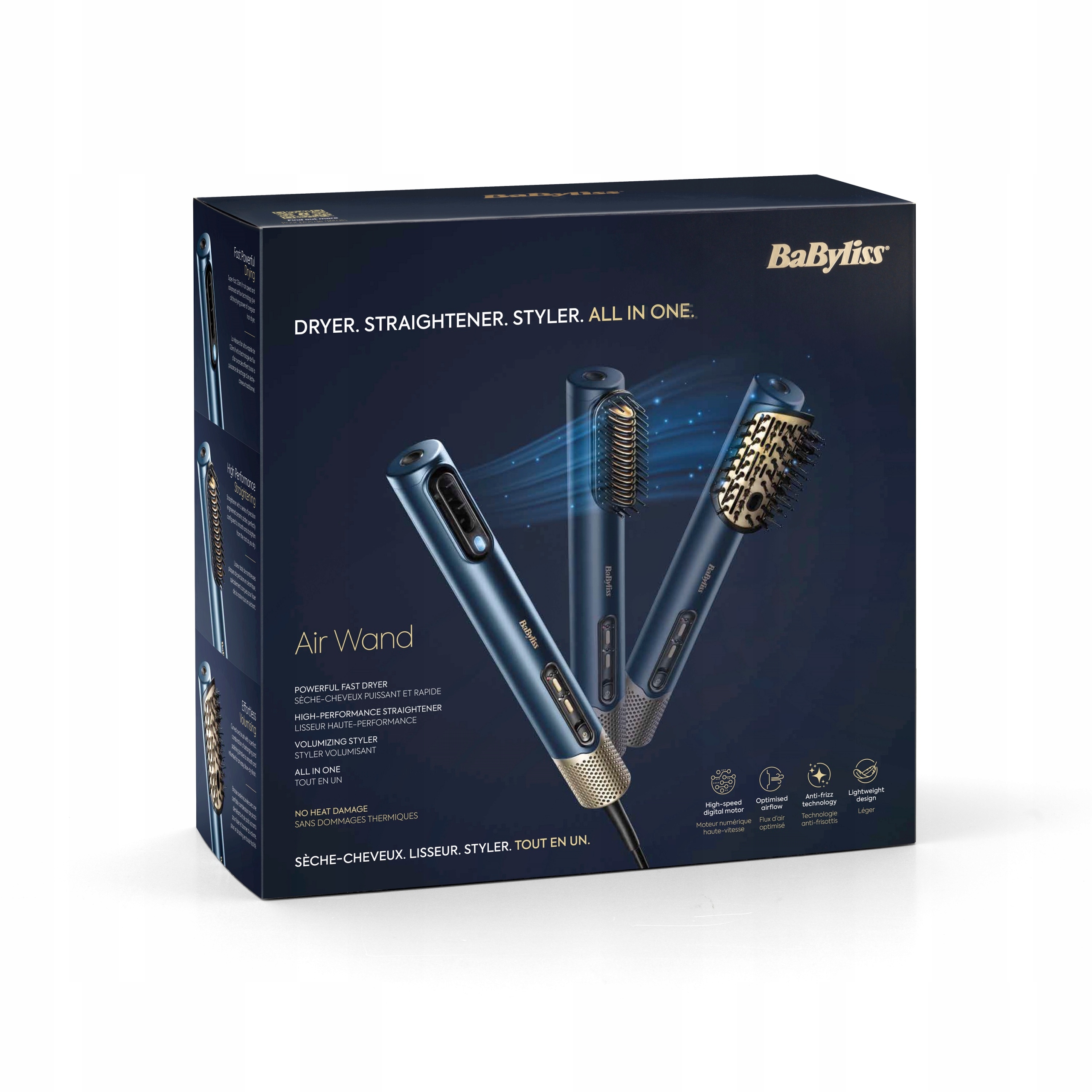 BaByliss AS6550E 1600W Jonizacja Zimny nawiew 3 poziomy temperatury