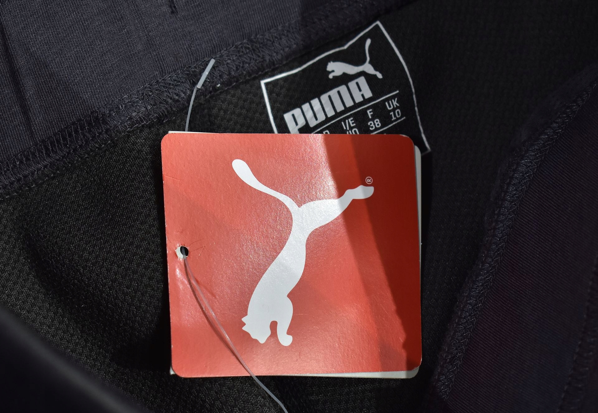 Spodnie Dresowe Puma Warm Cell / 38 Stan (wysokość w pasie) średni