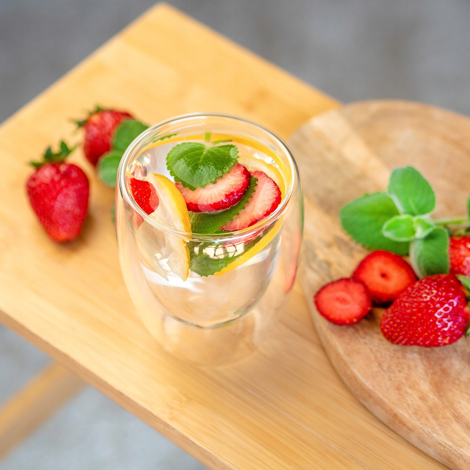 SZKLANKI TERMICZNE 250ML DO KAWY LATTE ZESTAW 6SZT Linia CrystaLatte