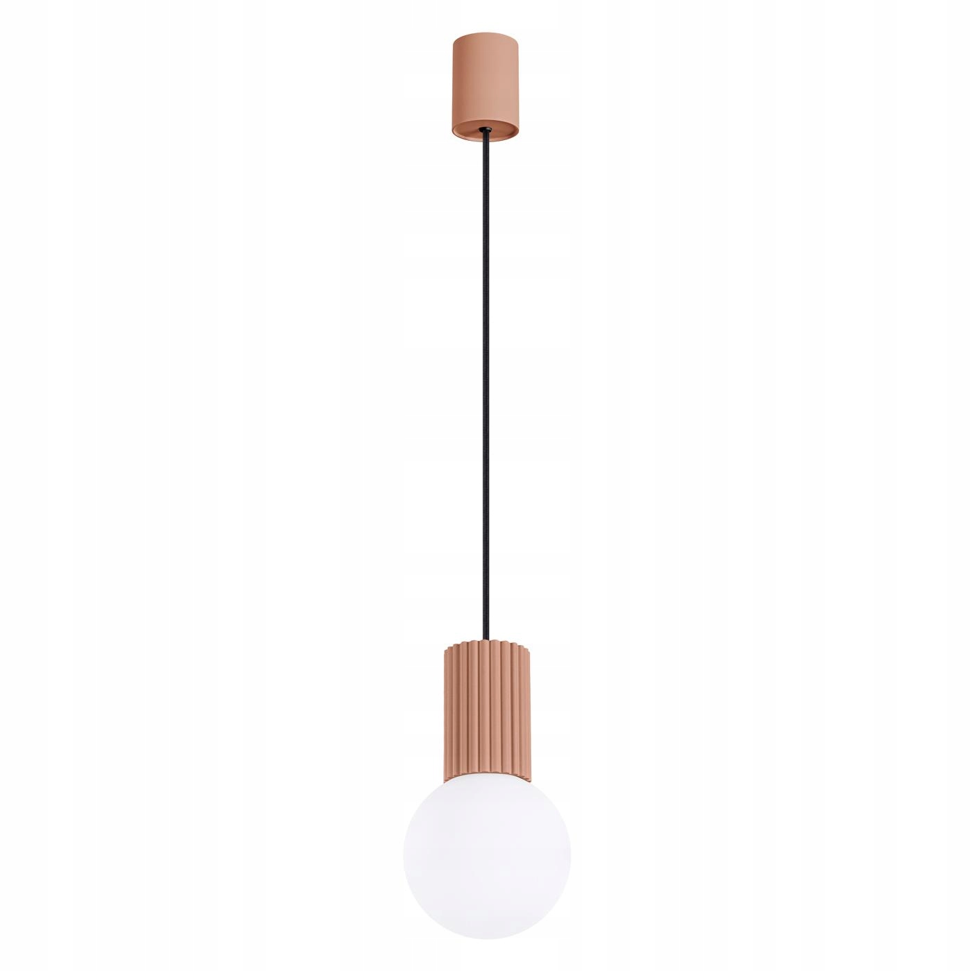 Závěsná lampa Zwis G9 Kulatá Hnědá Moderní Matná Halo Sollux