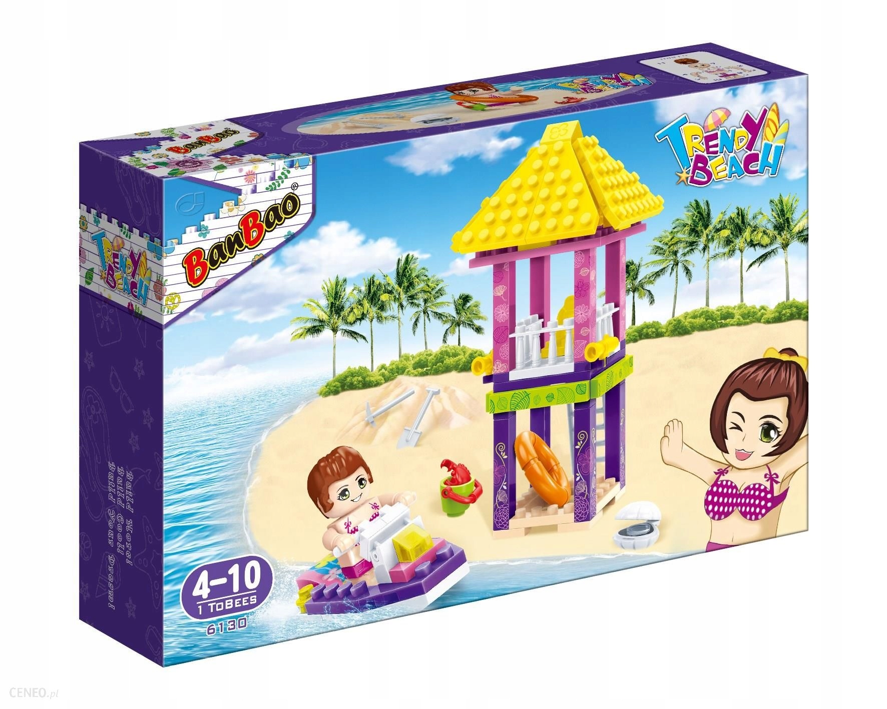 

Klocki Banbao 6130 Wieża Ratownika plaża