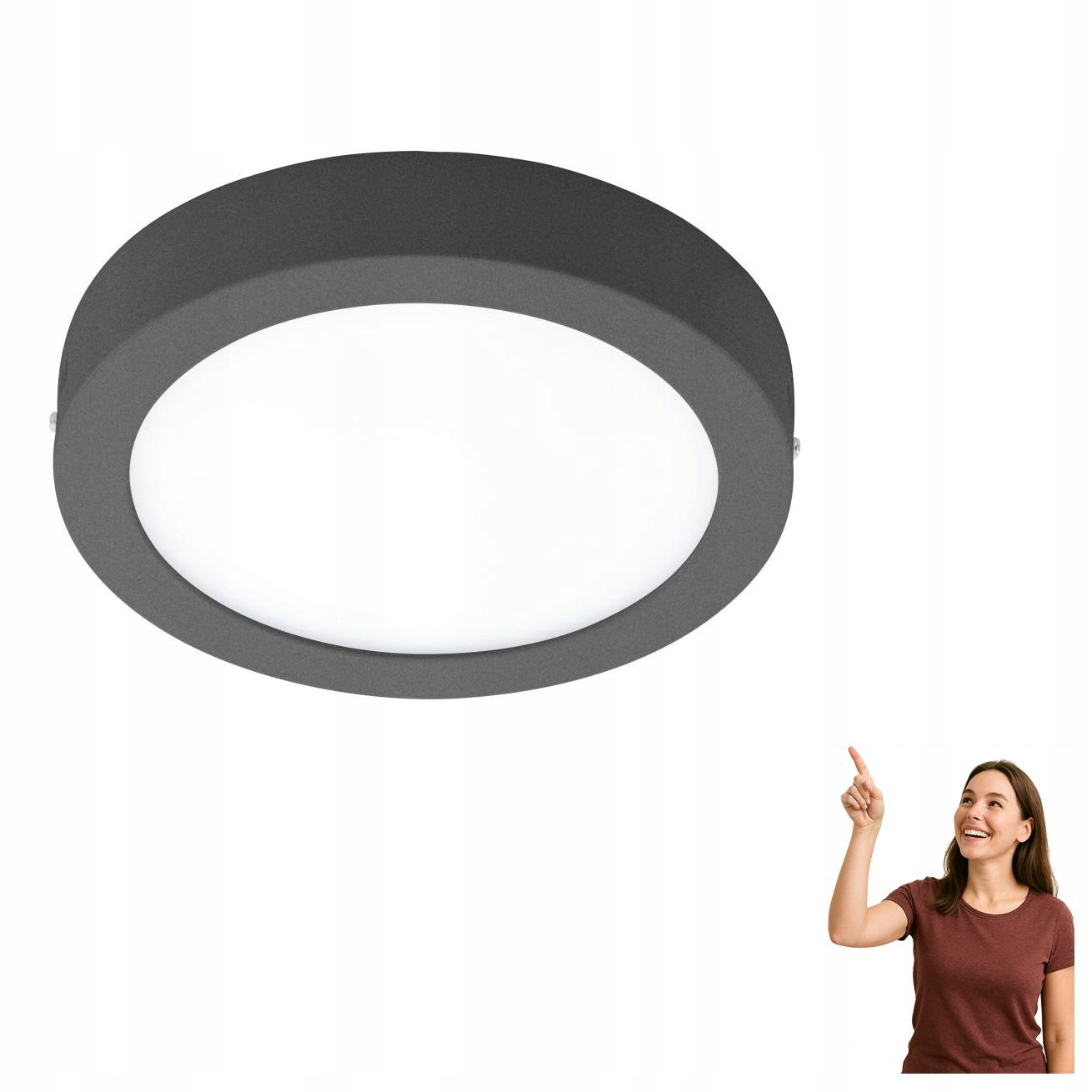 Venkovní stropní a nástěnná Led lampa 16,5W Argolis 96492 Eglo