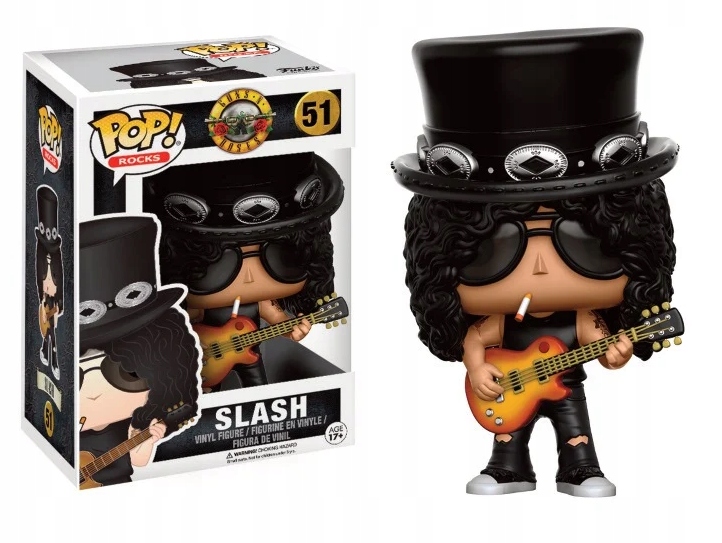 Figúrka Slash 51 Guns N' Roses Rocks Funko POP!
