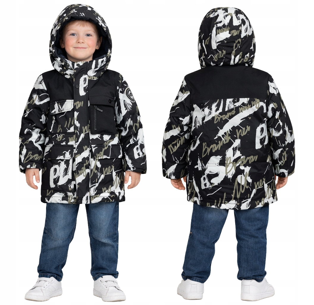 Kurtka chłopięca parka Zima 116/122 (6)