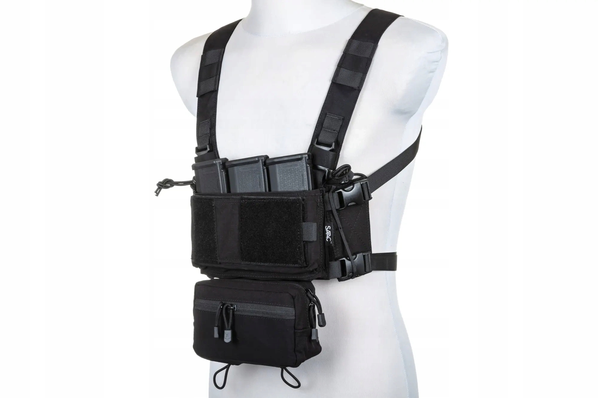 Taktická vesta typu Chest Rig Specna Arms Tactical Adaptive V2 černá