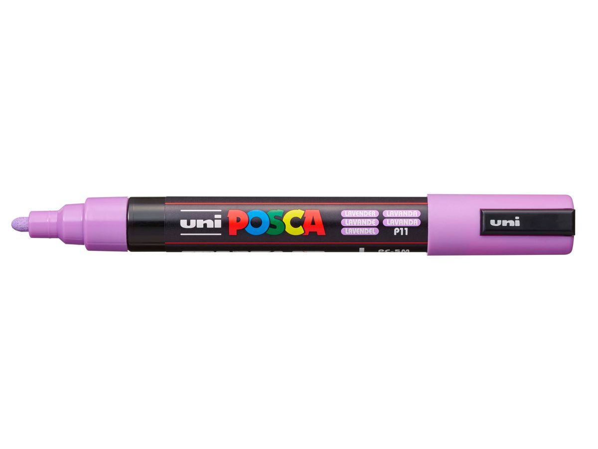 Marker UNI POSCA PC-5M pastelowy lawendowy (P11)