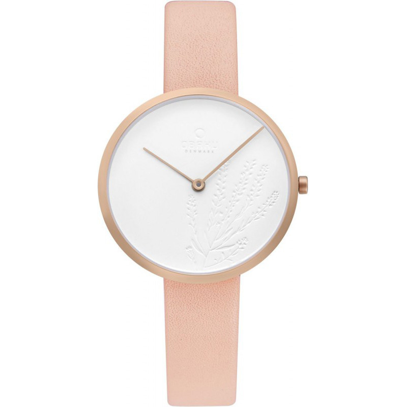 Dámské hodinky Obaku Denmark V219LXVHRX béžové