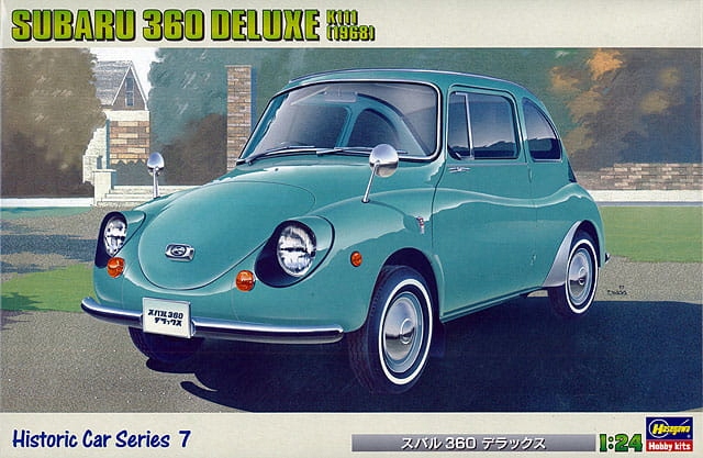 Subaru 360 Deluxe '68 1:24 Hasegawa HC7