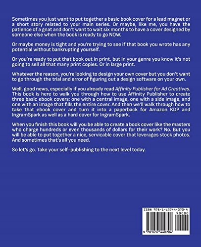 Humphrey, M.L. Affinity Publisher for Basic Book Covers: Full-Color Edition Język publikacji angielski