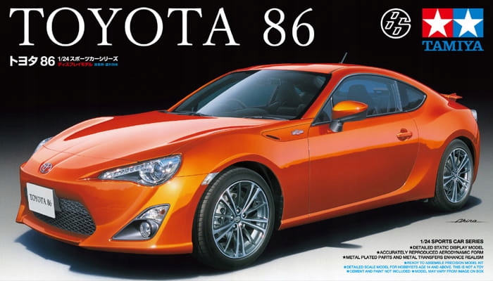 Toyota 86 Tamiya 24323 měřítko 1/24