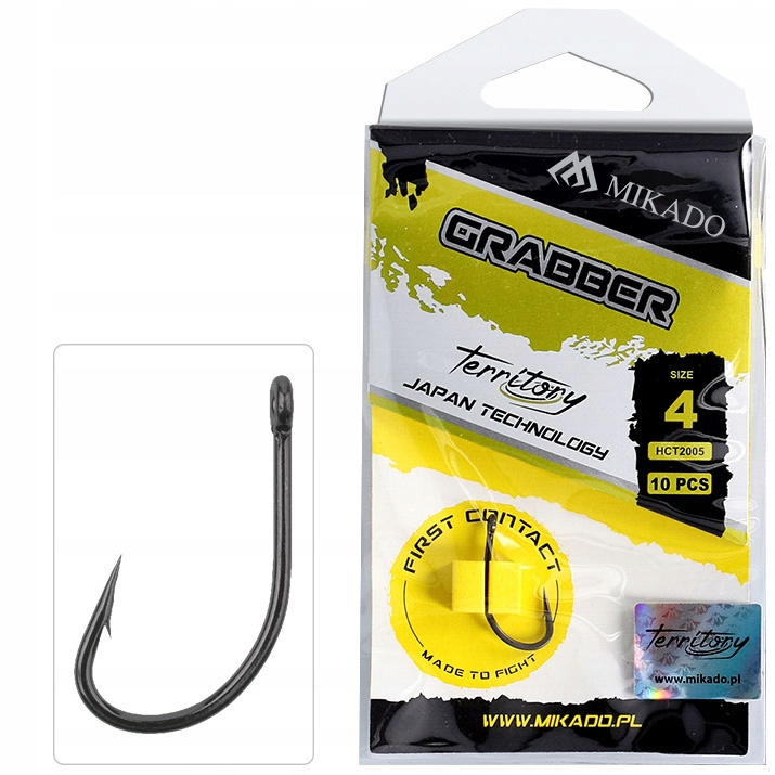 Mikado Haczyk Grabber Rozmiar 2 10 Sztuk