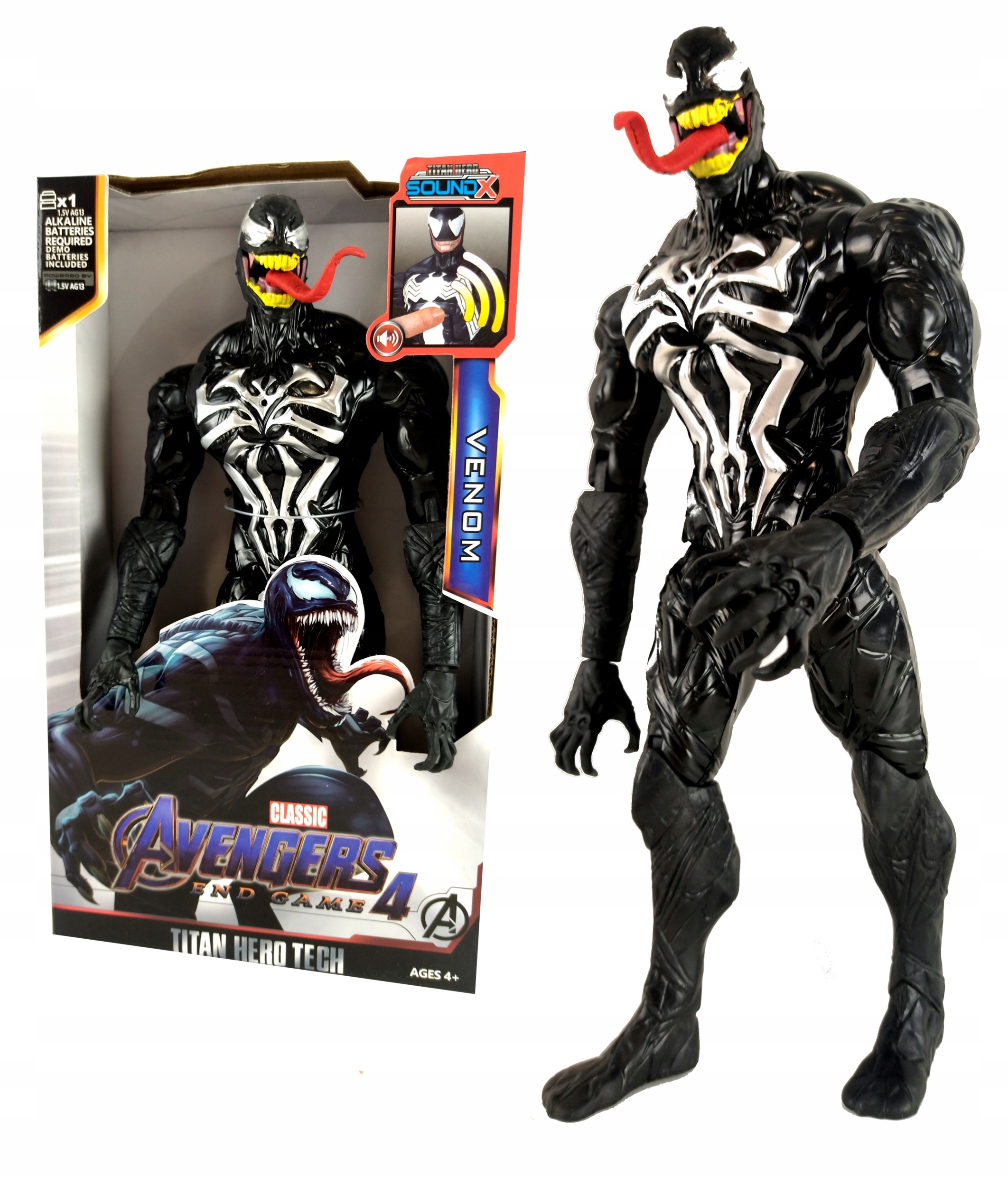 

Venom Interaktywna Duża Figurka Dźwięk