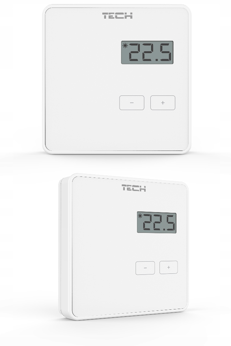 Regulátor Pokojový Termostat Bezdrátový Dvoustavový Tech R-8 b