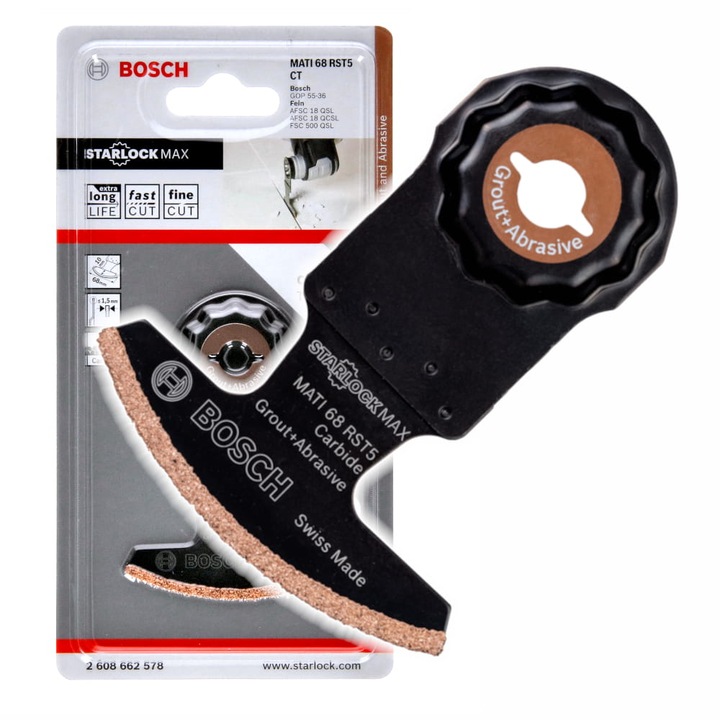 Bosch Mt Pilový List (gop, Pmf) StarlockMax segmentový Carbide-RIFF Mati 68