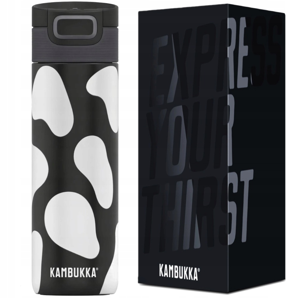 Termohrnek na kávu Kambukka Etna 500 ml Cow Black Keep It Moo