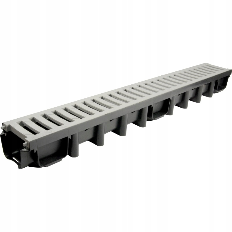 Lineární Odvodnění 1000*98 Kanál S Pvc Mřížkou A15 Popel MX 01748