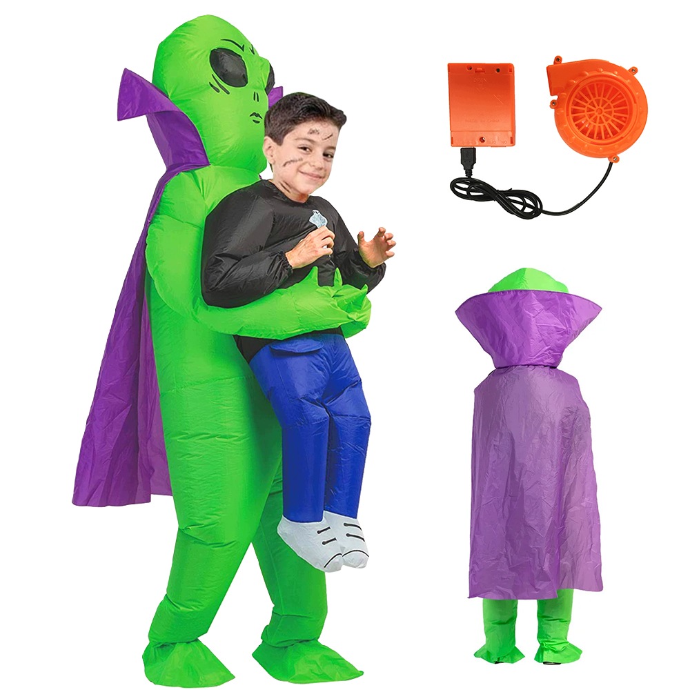 Nafukovací kostým mimozemšťana Bedee s ventilátorem na Halloween jako Dárek