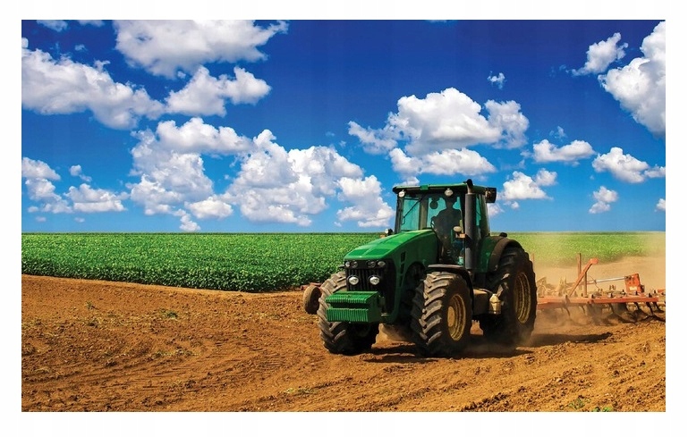 Fototapeta Traktor Krajina XXL 312x219