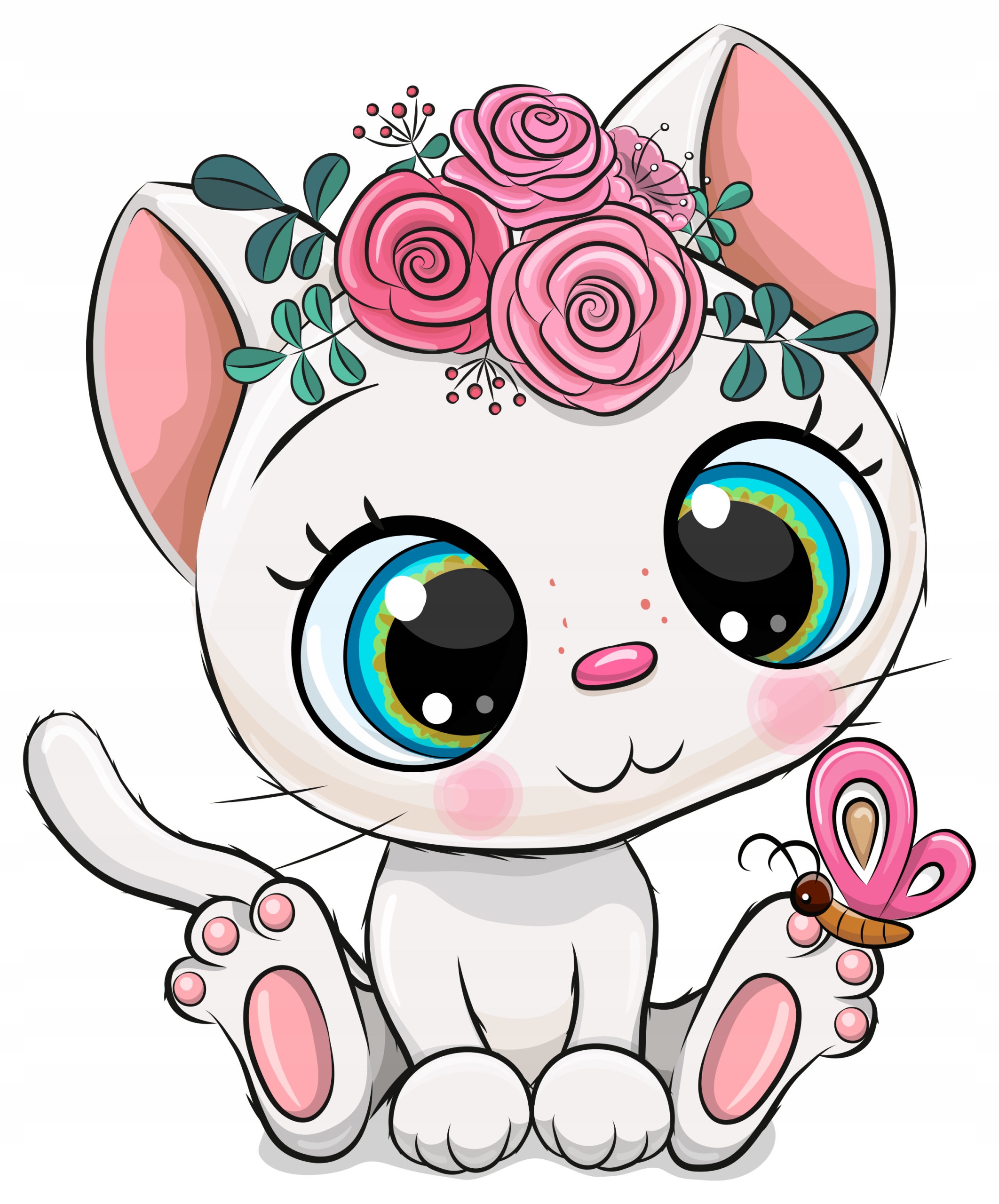 

Naklejka Na Okno Meble Lustro Kotek Kot