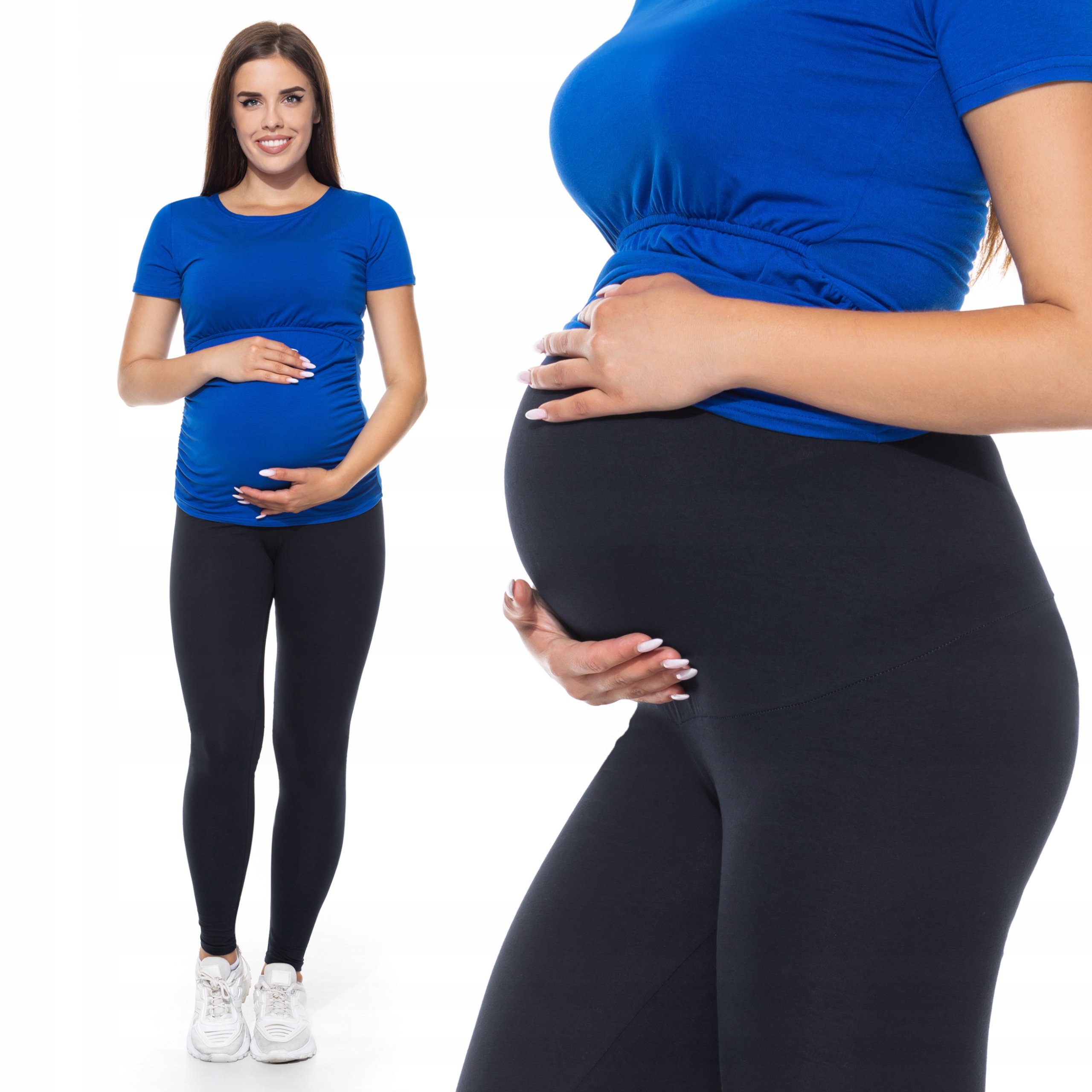 GETRY LEGGINSY CIĄŻOWE polska jakość z panelem L Model activ