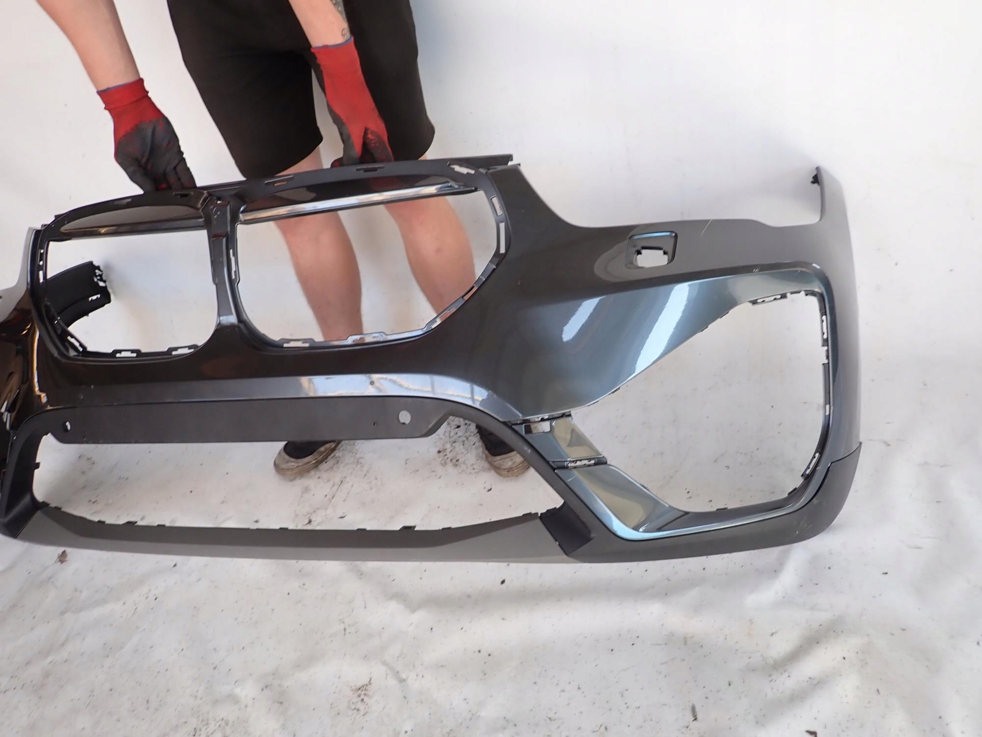 BMW X1 F48 LCI LIFT 19-22 bumper front front washer PDC