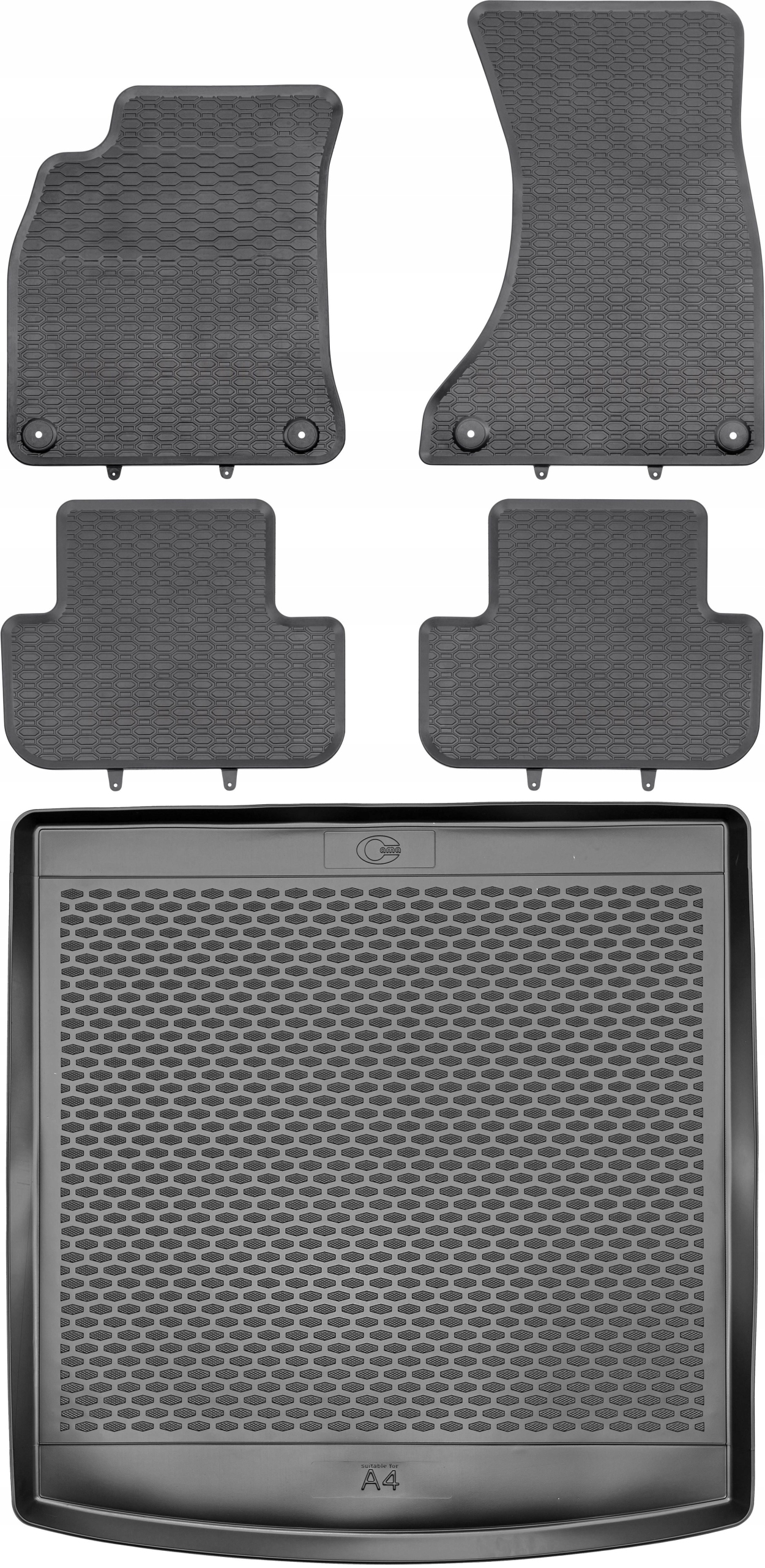 Audi A4 B8 Kombi od roku 2007-2015 Sada Koberce batožinový priestor