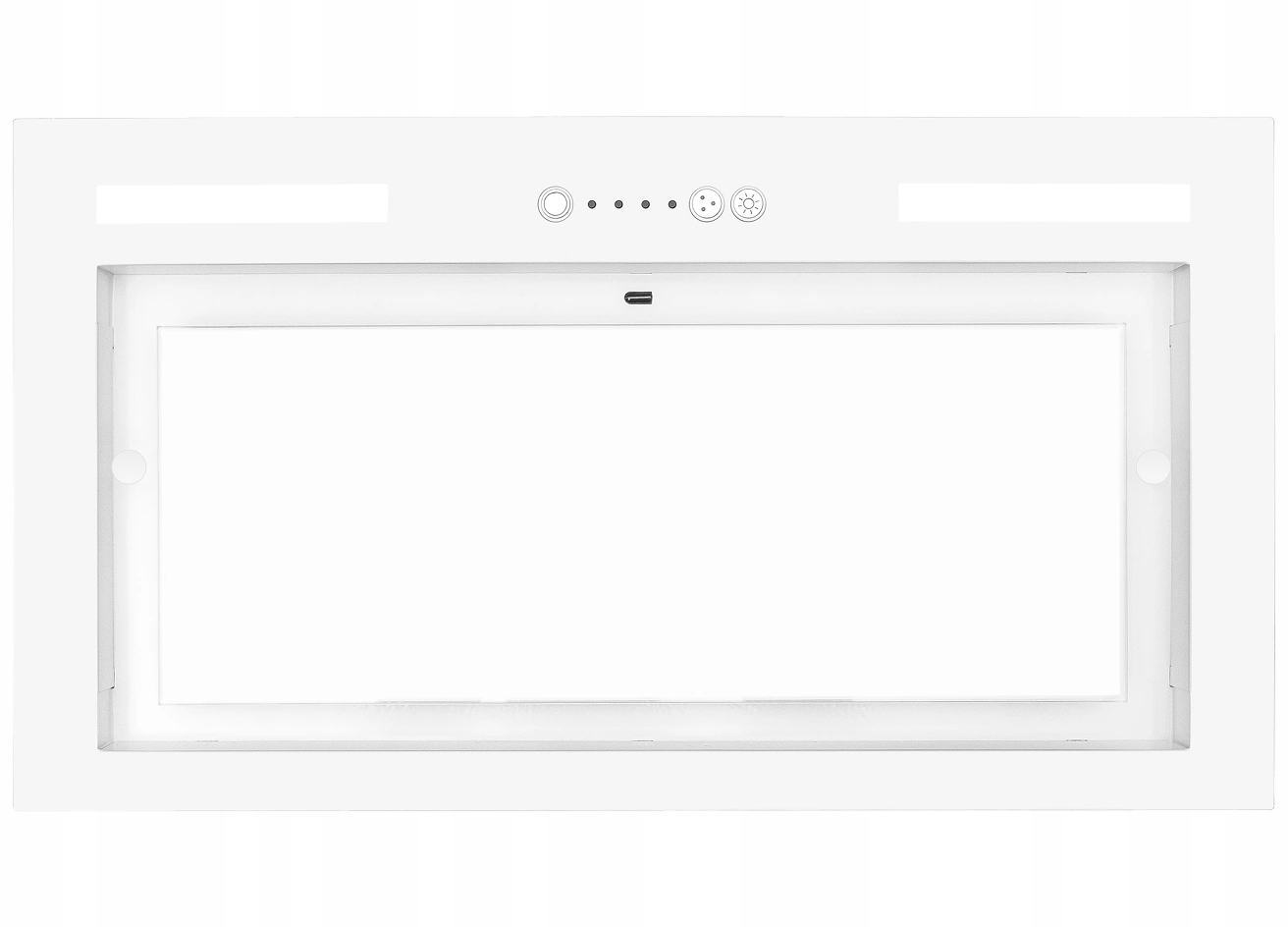 Okap wkład Ciarko Design Luno 52 615 m3/h Cook Assist Warm2Cold 52cm Biały