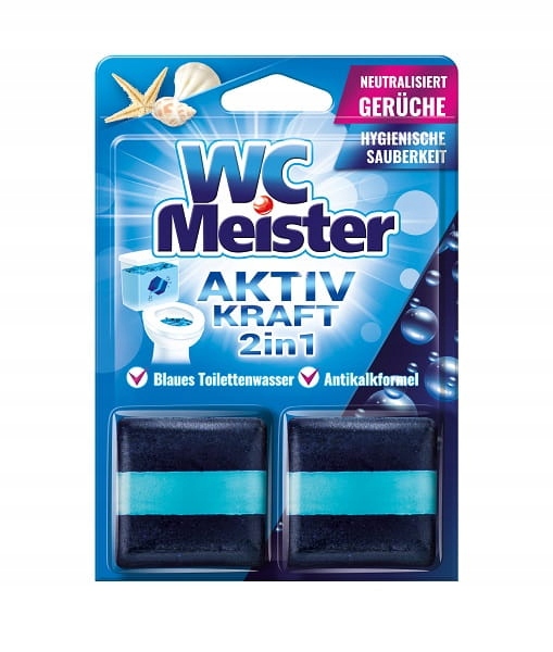 

Wc Meister Kostka barwiąca do spłuczki Morska 2szt