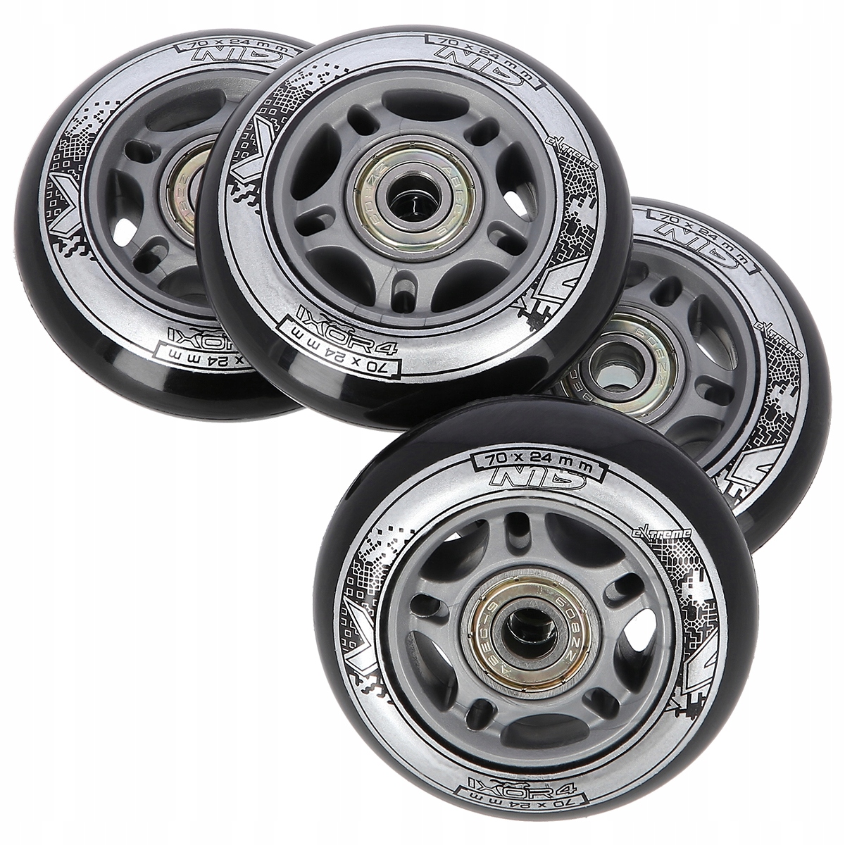 

Rolki Zestaw Kółka 70MM 82A Łożyska ABEC-9 Nils