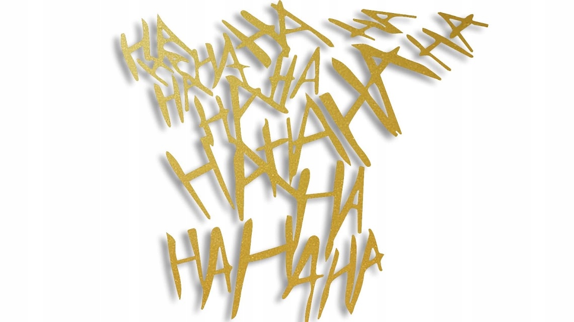 

Legion Samobójców Haha Joker złota