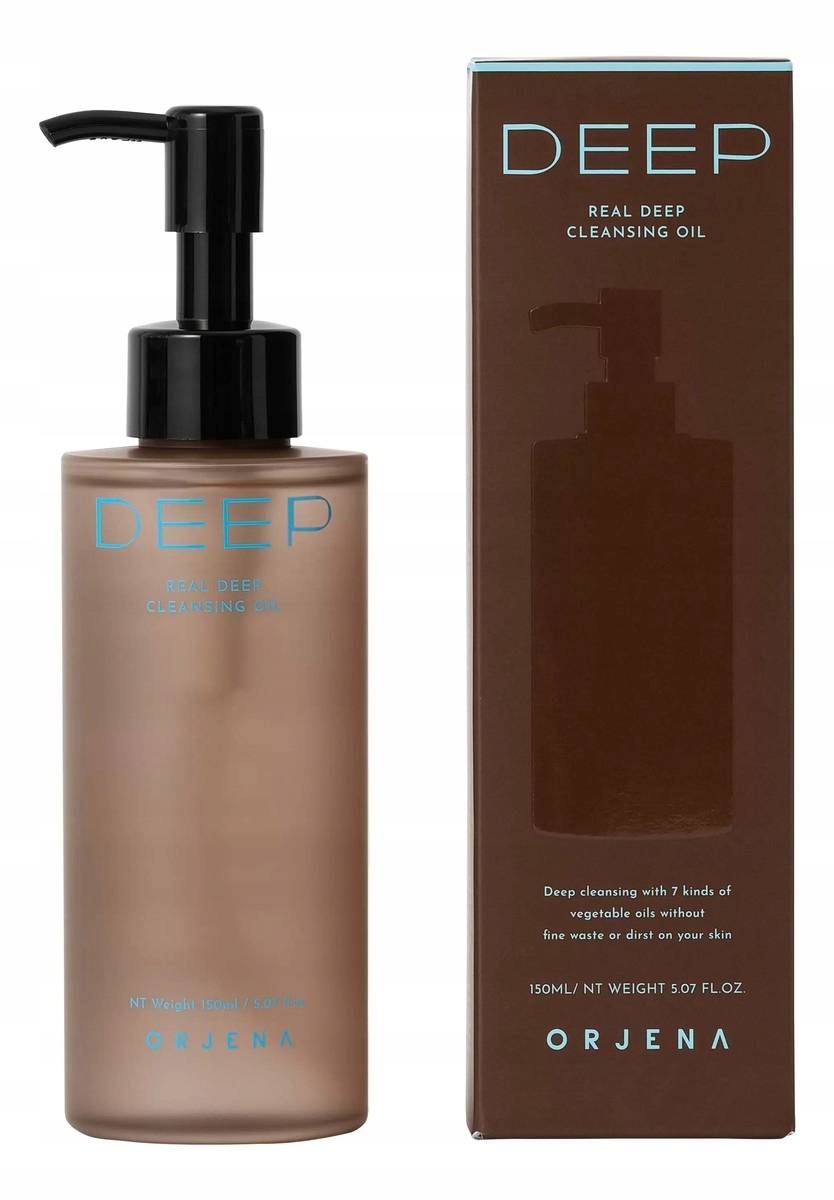 Orjena Čisticí olej na obličej real deep 150 Ml