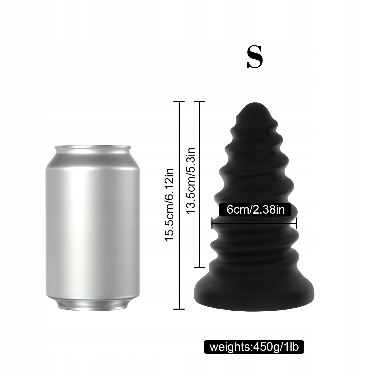 MONSTER Realistyczny Dildo Silikonowy Korek Analny Dla Początkujących — miniatura 4
