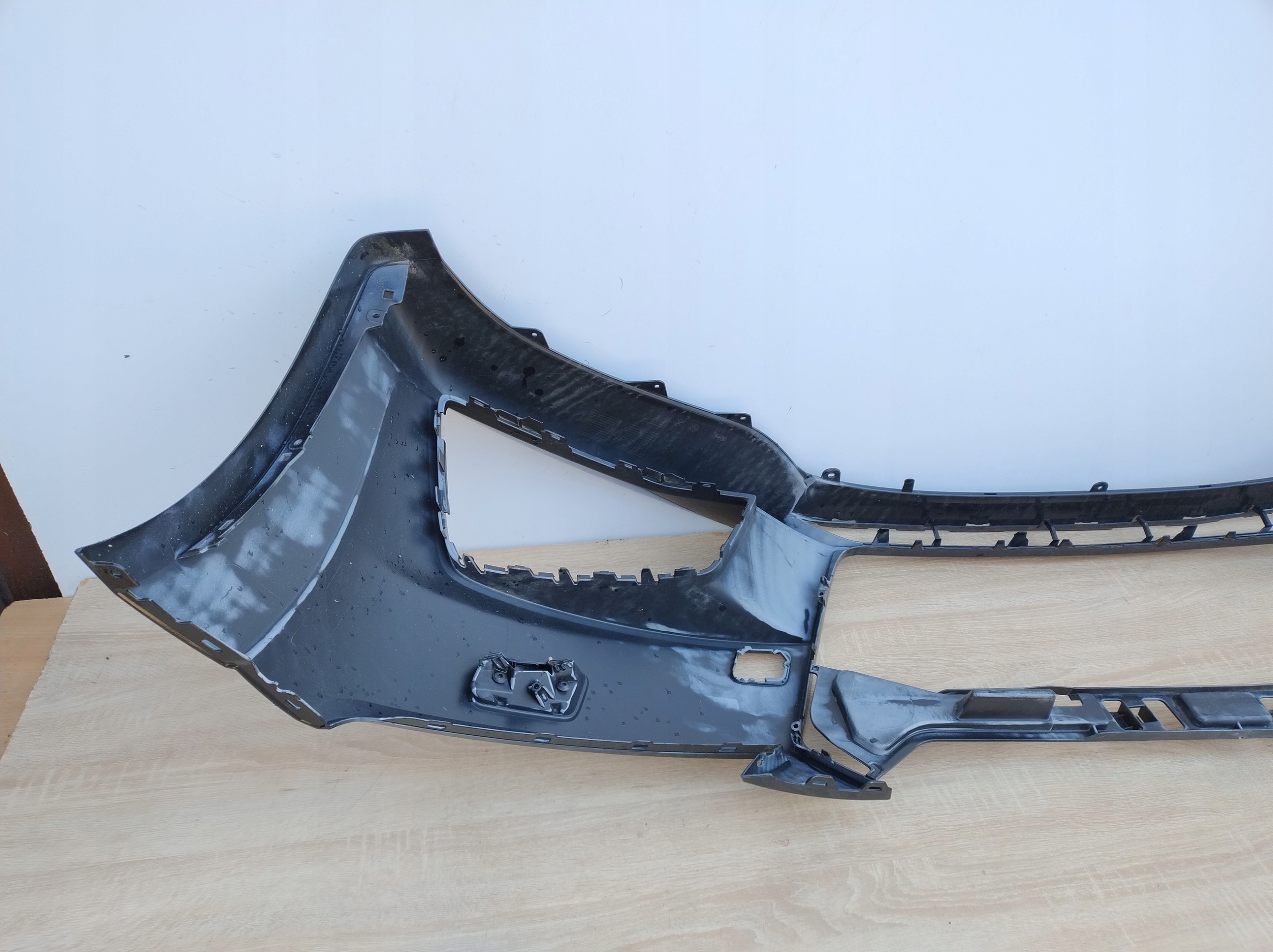 AUDI TT 8S S-LINE bumper front black + DEKIELKI 8S0807437H RA94