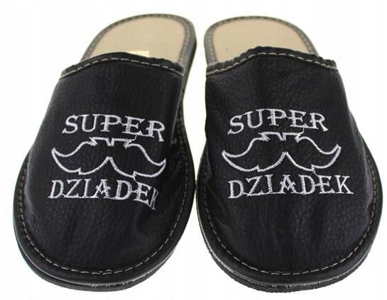 

Kapcie Super Dziadek Prezent dla Dziadka Polskie