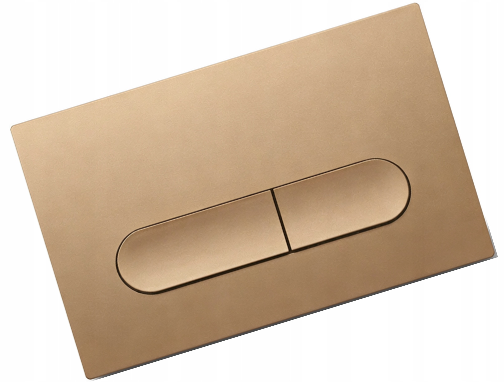 Splachovacie tlačidlo T1 zlaté pre Wc rošt Werit Jomo Tech Jomo