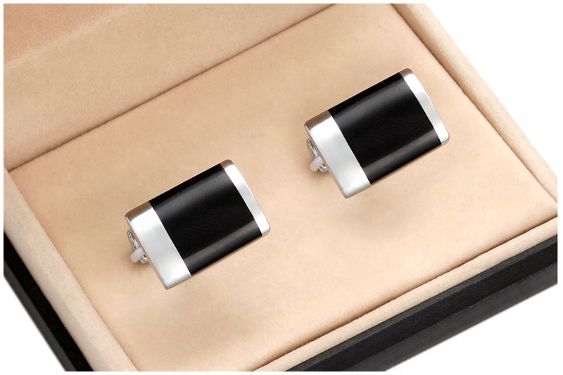 Spinki do Mankietów Koszuli Ślub Wesele SKP15-1