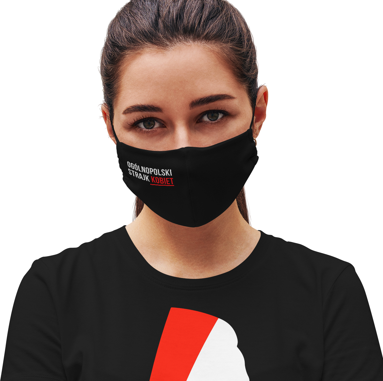 

Maseczka damska bawełniana Strajk Kobiet protest 2