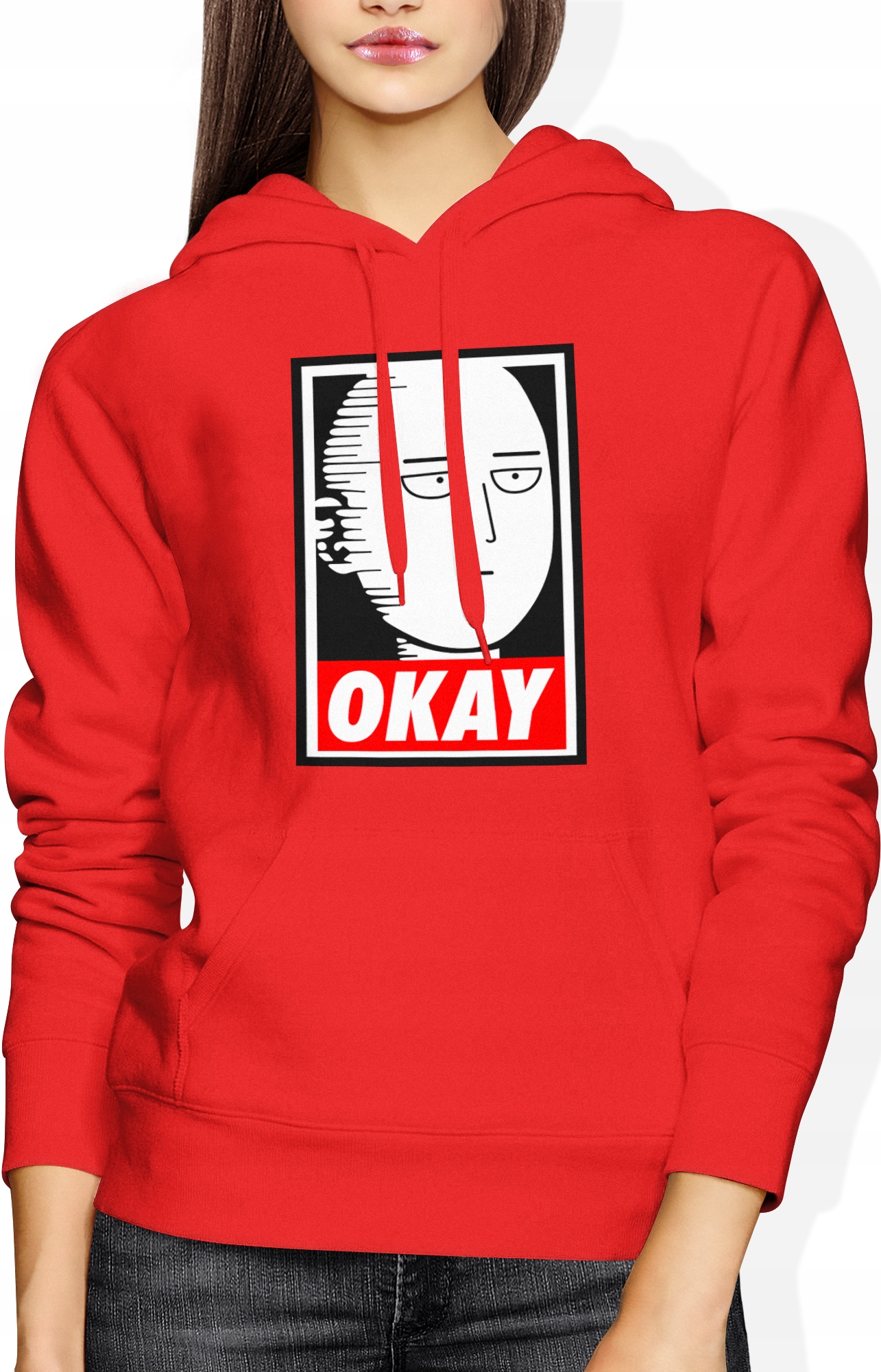 

Damska Bluza Z Kapturem One-punch Man Manga Rozm L