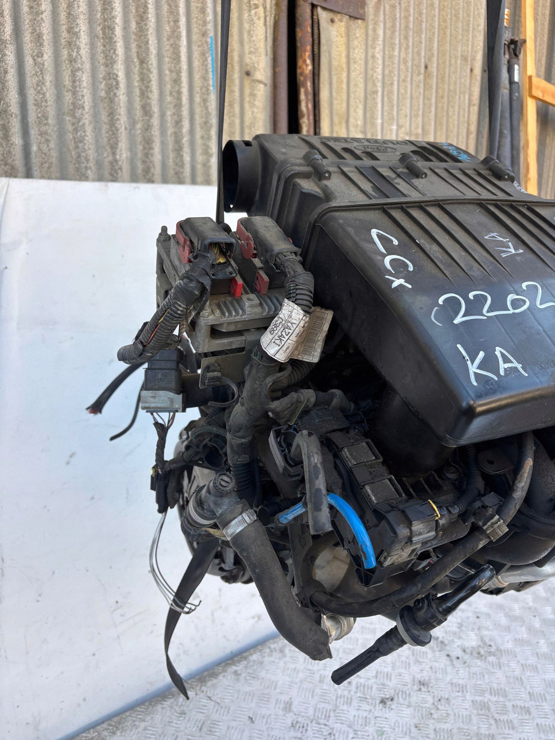 engine Z OSPRZETEM 169A4000 1.2 FORD KA MK2