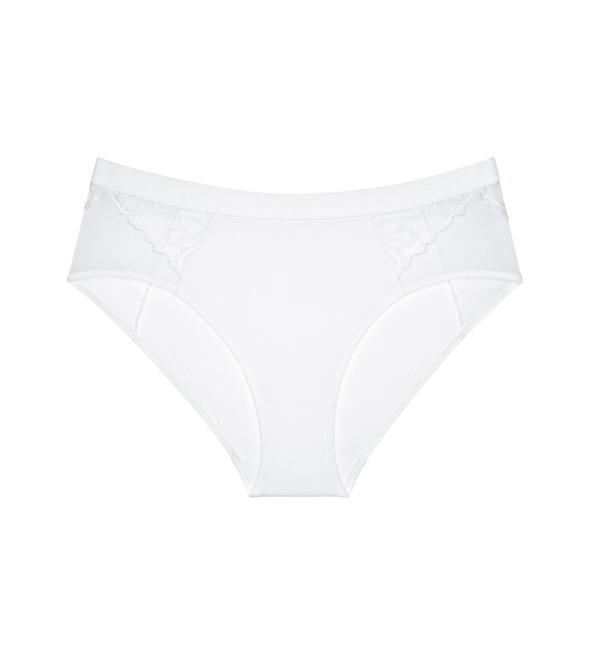 Kalhotky Triumph Wild Azalea Florale Maxi Bílá 40